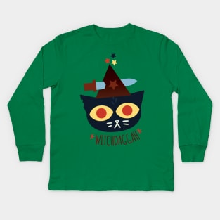 Witch Daggah Kids Long Sleeve T-Shirt